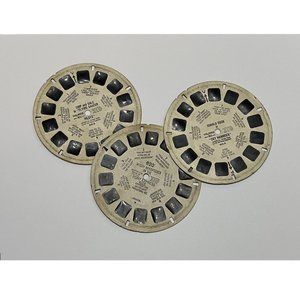 3 Vintage Sawyer's View-Master Reels | CHIP&DALE, DONALD DUCK, WOODY WOODPECKER